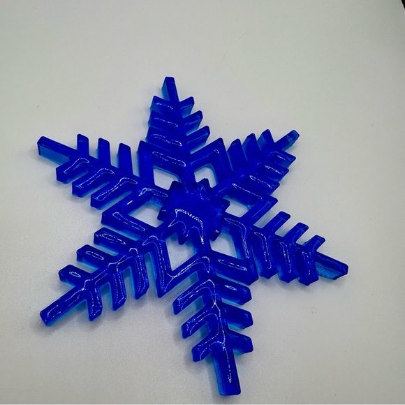 HANDMADE- Snowflake ornament - Picture 2 of 5